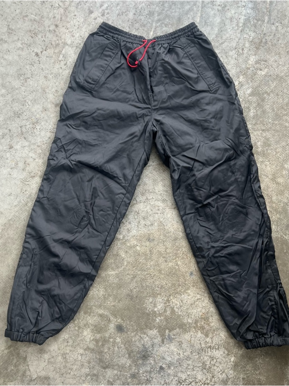 VTG Marlboro Unlimited Puffy Snow Pants Festival Rave Gorpcore M
